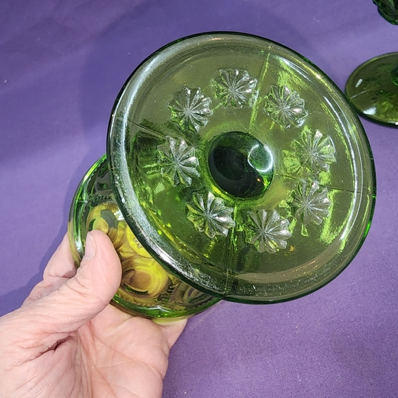 L E Smith Moon and Stars Sherbert/Champagne - Picture 2 of 3